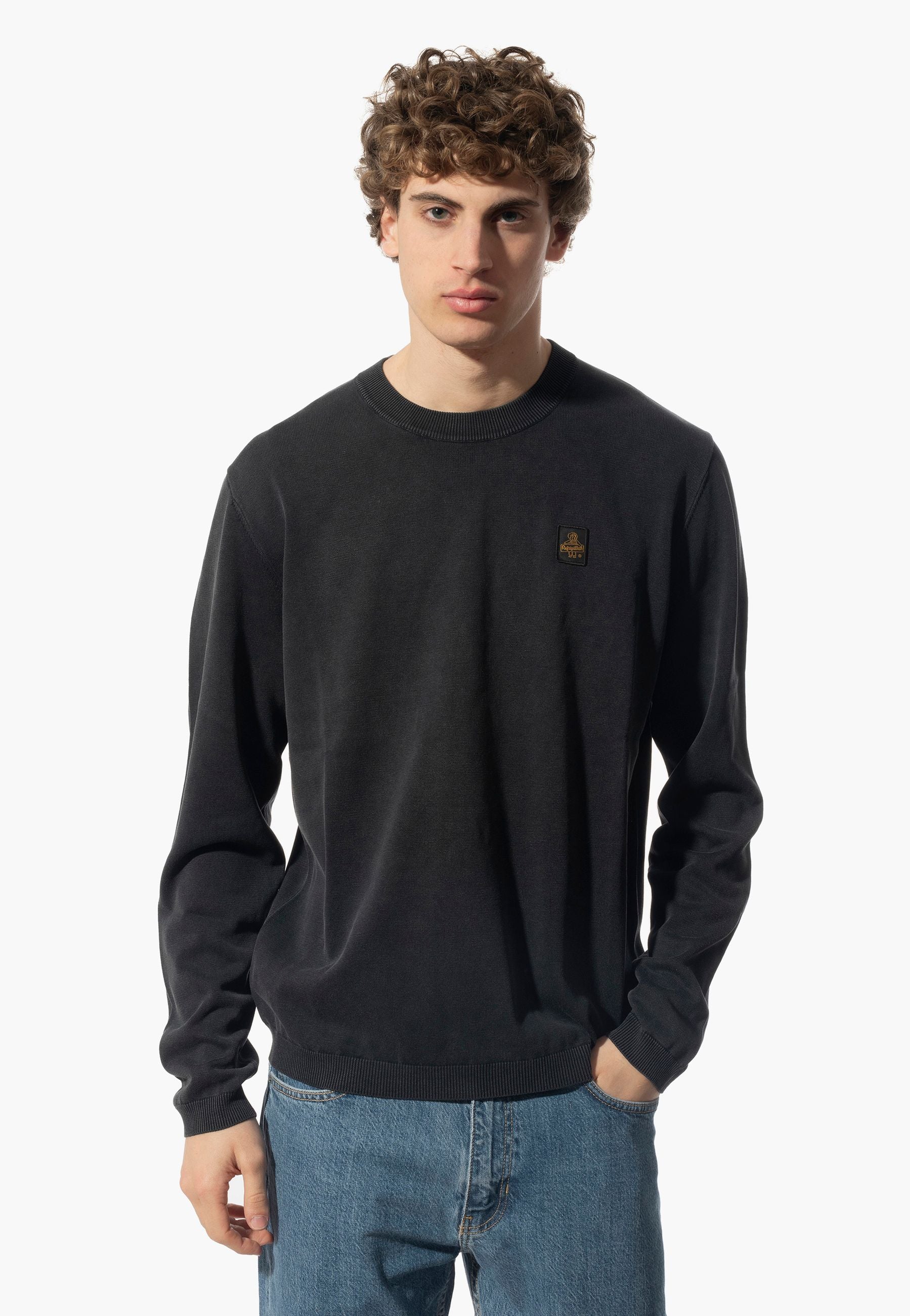 Crewneck Sweater Carlo Colucci Pullover Weiß Soccx Damen Weste