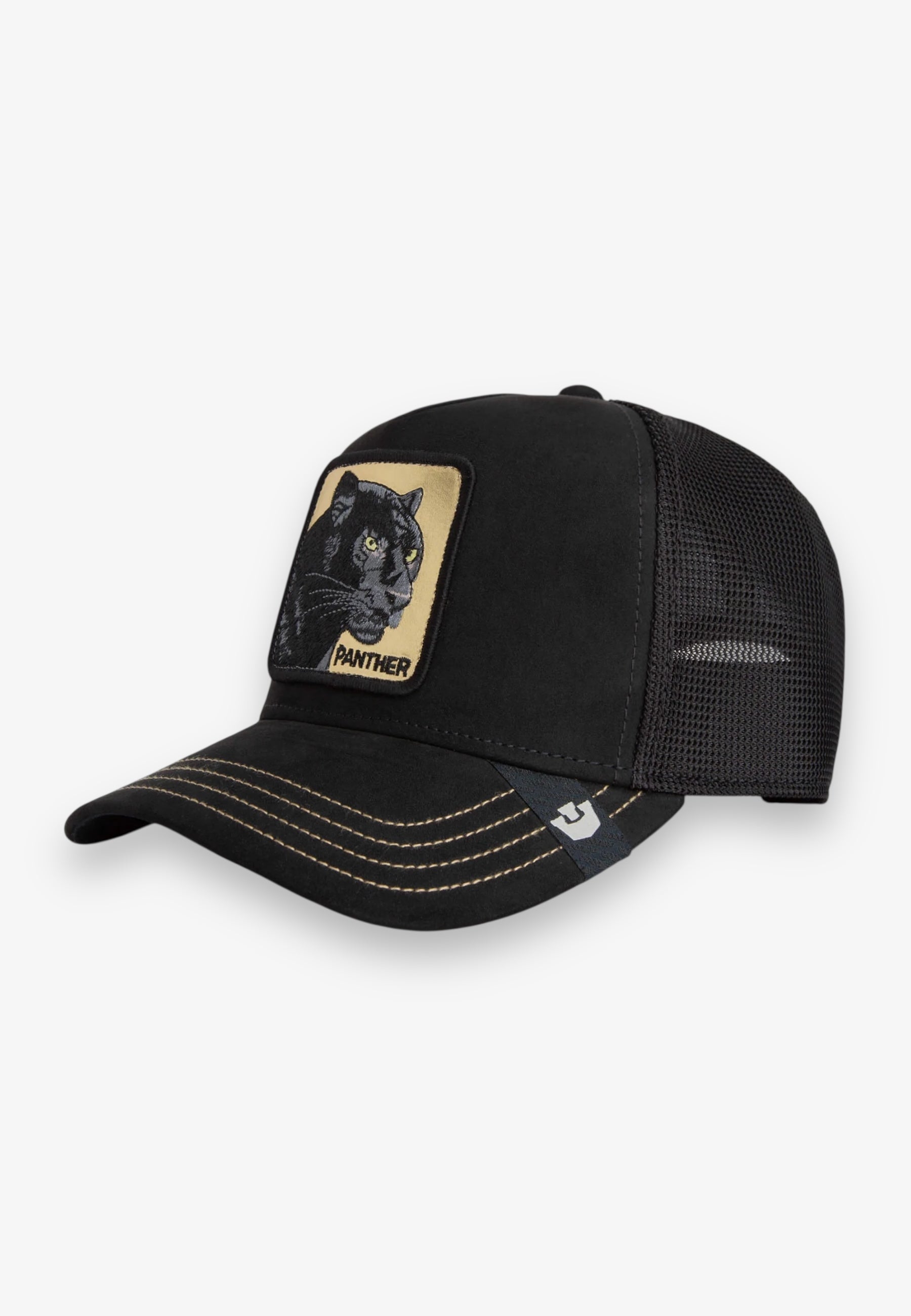 Cappello GOORIN BROS 101-2529 Golden Panther trucker Nero Taglia Unica