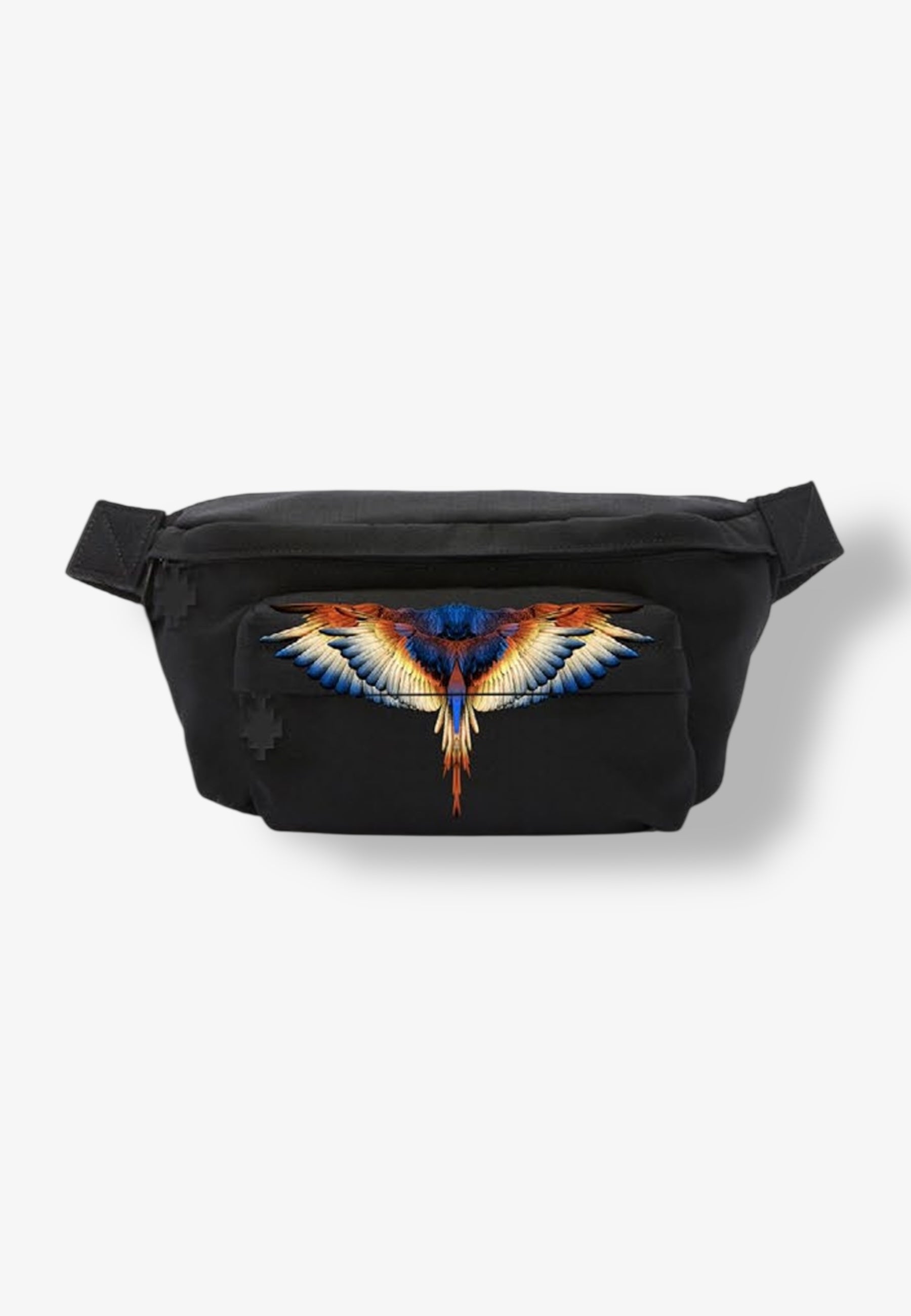 MARSUPIO MARCELO BURLON COUNTY OF MILAN COM AF2501 54 YELLOW WINGS Nero Taglia Unica
